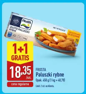 ALDI Paluszki rybne Frosta oferta
