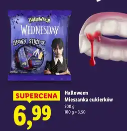 Lidl Mieszanka cukierków na Halloween Wednesday oferta