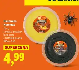 Lidl Hummus z dynią, z burakiem lub z pastą z czarnego sezamu Lidl oferta