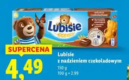Lidl Ciastka z nadzieniem czekoladowym Lubisie oferta
