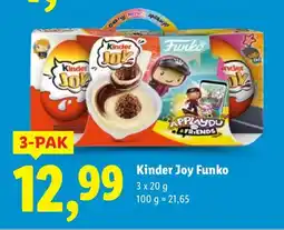 Lidl Jajka Kinder Joy Funko oferta