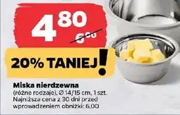 Netto Miska nierdzewna oferta