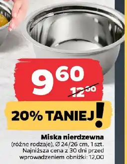 Netto Miska nierdzewna oferta