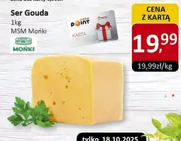 Market Point Ser Gouda MSM Mońki 1kg oferta