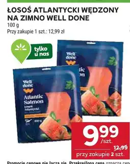 Stokrotka Łosoś atlantycki wędzony na zimno Well Done oferta