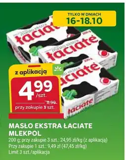 Stokrotka Masło ekstra Łaciate Mlekpol oferta