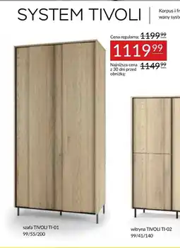 Abra Witryna Tivoli oferta