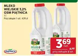 Stokrotka Mleko wiejskie 3,2% OSM Piątnica oferta