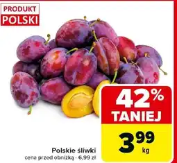 Carrefour Śliwki Polski oferta