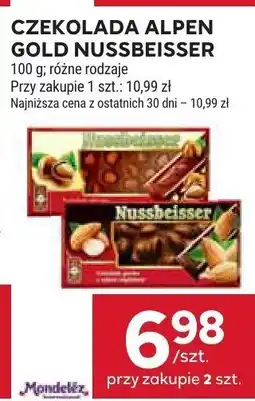 Stokrotka Czekolada Alpen Gold Nussbeisser Mondelez oferta