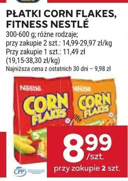 Stokrotka Płatki Corn Flakes, Fitness Nestlé oferta