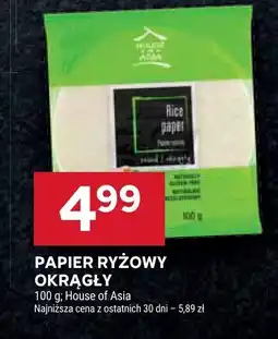 Stokrotka Papier ryżowy okrągły House of Asia oferta