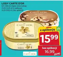 Stokrotka Lody Carte D'Or różne rodzaje oferta