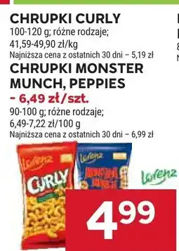 Stokrotka Chrupki Monster Munch różne rodzaje oferta