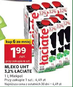 Stokrotka Mleko UHT 3,2% Łaciate Mlekpol oferta