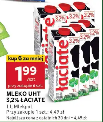Mleko UHT 3,2% Łaciate Mlekpol