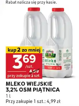 Stokrotka Mleko wiejskie 3,2% OSM Piątnica oferta