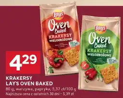 Stokrotka Krakersy Lay's Oven Baked wielozbożowe różne rodzaje oferta