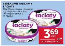 Stokrotka Serek śmietankowy łaciaty z czosnkiem Mlekpol oferta