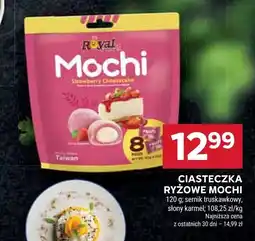 Stokrotka Ciasteczka ryżowe Mochi truskawkowe Royal oferta