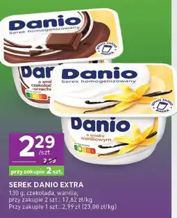 Stokrotka Serek Danio Extra czekoladowy/waniliowy oferta