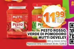 Stokrotka Pesto rosso verde di pomodoro mutti Develey oferta