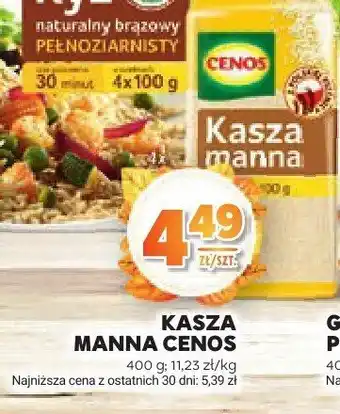 Stokrotka Kasza manna Cenos oferta