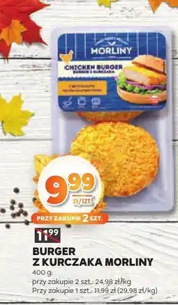 Stokrotka Burger z kurczaka Morliny oferta