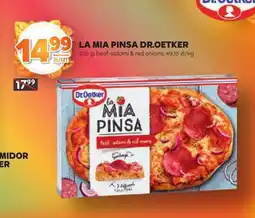 Stokrotka Pizza La Mia Pinsa Dr.Oetker beef-salami & red onions oferta