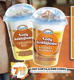 Stokrotka Lody koktajlowe Koral cinnamon roll, krówka-kukułka oferta