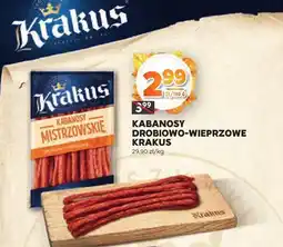 Stokrotka Kabanosy drobiowo-wieprzowe Krakus oferta