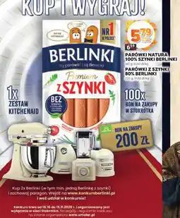 Stokrotka Parówki Berlinki Premium z szynki oferta
