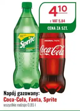 Eurocash Napój gazowany: Coca-Cola, Fanta, Sprite oferta