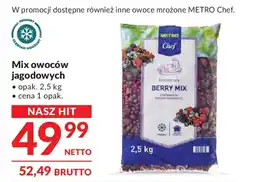 Makro Mix owoców jagodowych oferta