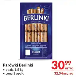 Makro Parówki Berlinki oferta
