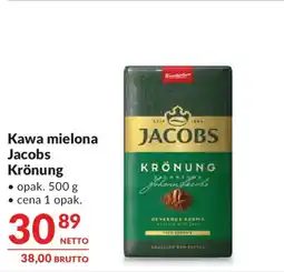 Makro Kawa mielona Jacobs Krönung oferta