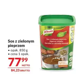 Makro Sos z zielonym pieprzem oferta