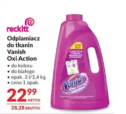 Makro Odplamiacz do tkanin Vanish Oxi Action oferta