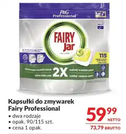 Makro Kapsułki do zmywarek Fairy Professional oferta