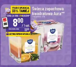 Polomarket Świeca zapachowa kwadratowa Aura oferta