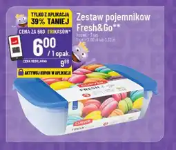 Polomarket Zestaw pojemników Fresh&Go oferta