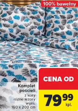 Carrefour Komplet pościeli oferta