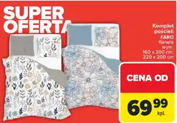 Carrefour Komplet pościeli FARO oferta
