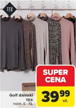 Carrefour Golf damski TEX oferta