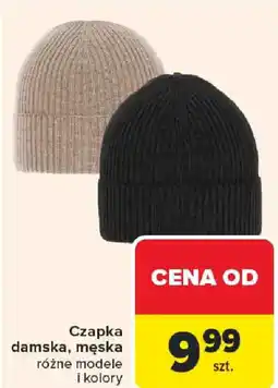 Carrefour Czapka damska, męska oferta