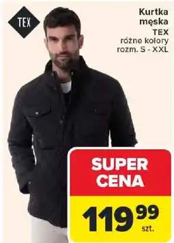 Carrefour Kurtka męska TEX oferta