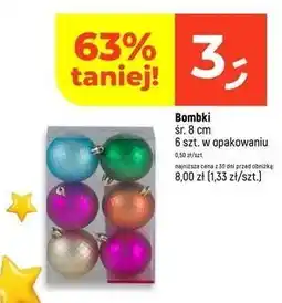 Dealz Bombki 8 cm oferta