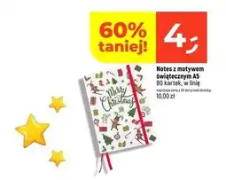 Dealz Notes świąteczny a5/80 k linia oferta