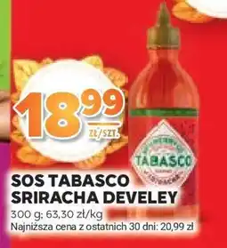 Stokrotka Market SOS Tabasco Sriracha Develey oferta