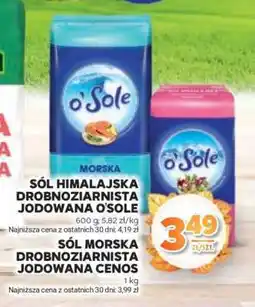 Stokrotka Market Sól himalajska drobnoziarnista jodowana O'Sole oferta